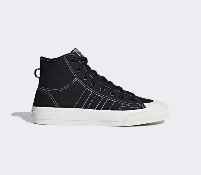 Adidas Nizza HI RF Black Urban Sole